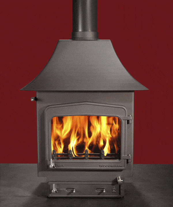 Woodwarm Fireview Slender 7kW